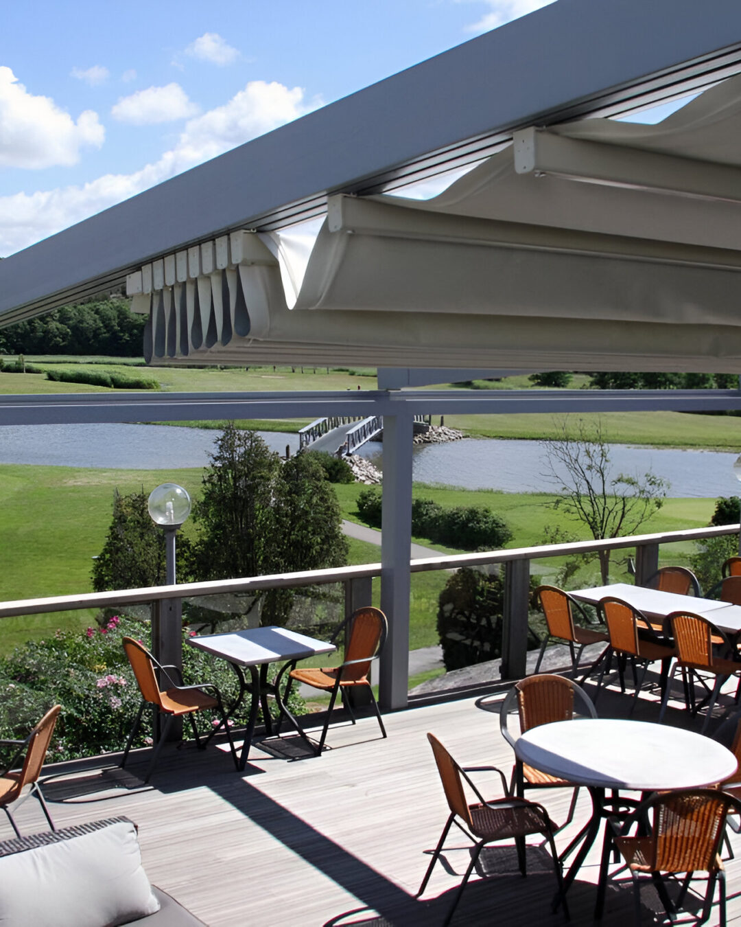 Pergola eller restaurangmarkis